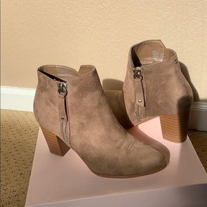 Brown booties